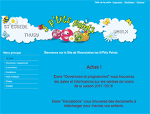 Tablet Screenshot of 3ptitspoints.net